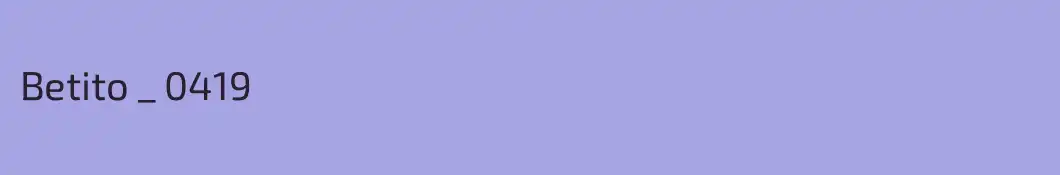 Betito _ 0419